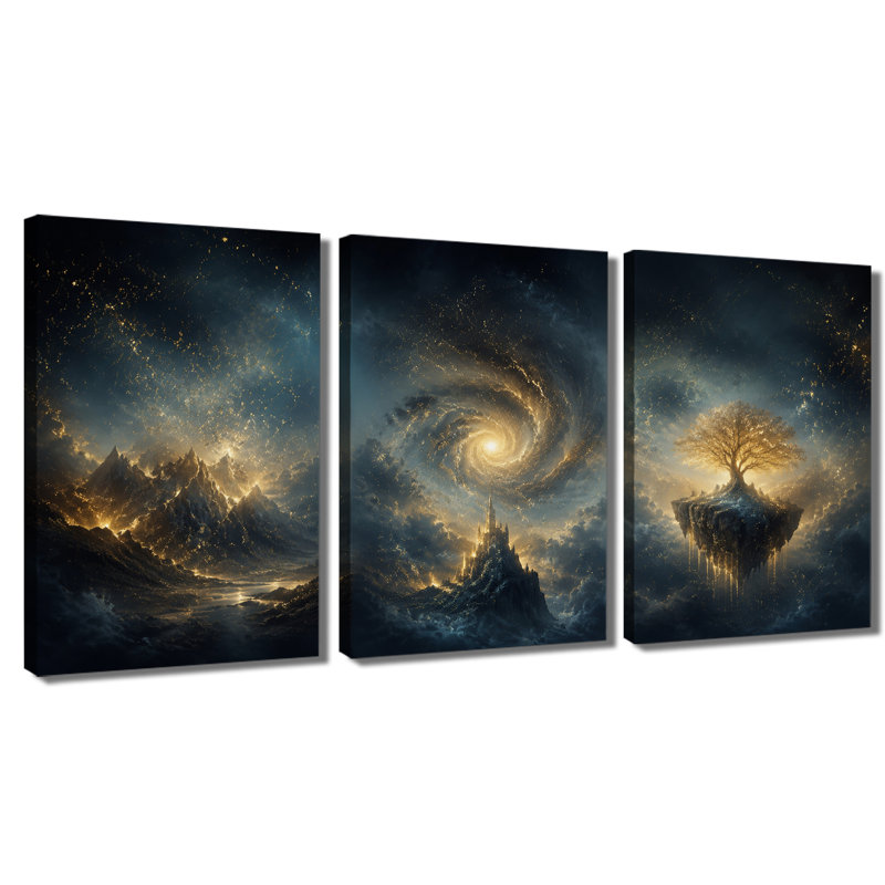 Impression sur toile 3 panneaux, 20*30inch*3