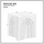 Petite table d'appoint carrée 15,74 po-52308874