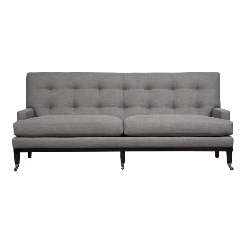 Uptown Loveseat, Gray, Café