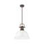 Luminaire suspendu 1 lumière avec tige Bryceton-107150039-107150044