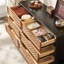 Table buffet en métal tissé Rope