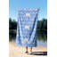 Serviette de plage ultra-douce, 30 x 59 pouces | Microfilament 70% polyester / 30% polyamide | Séchage rapide, léger et compact pour les voyages | Parfait pour la plage, la piscine, la salle de sport et les aventures en plein air