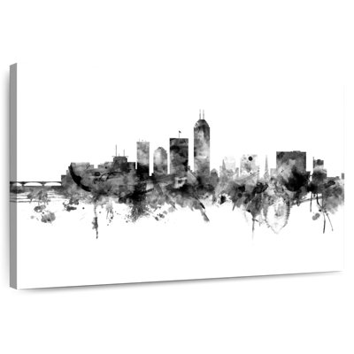 Indianapolis Indiana Skyline II