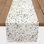 Monochromatic Dot Pattern Table Runner