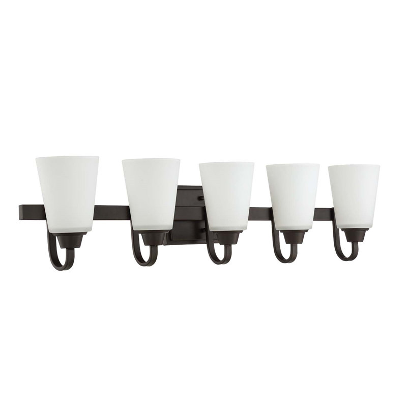 Colfax 5 - Light Vanity Light, Espresso