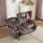 Quiteris 63.8" W Microfiber Manual Reclining Loveseat-792216128