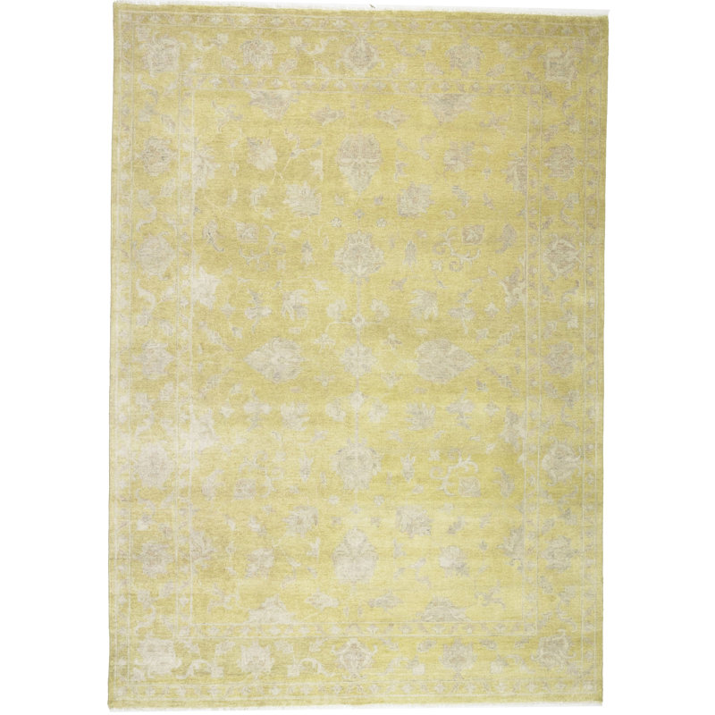 Tapis oriental transitionnel Mute, Rectangle 9 pi 9 po x 13 pi 8 po