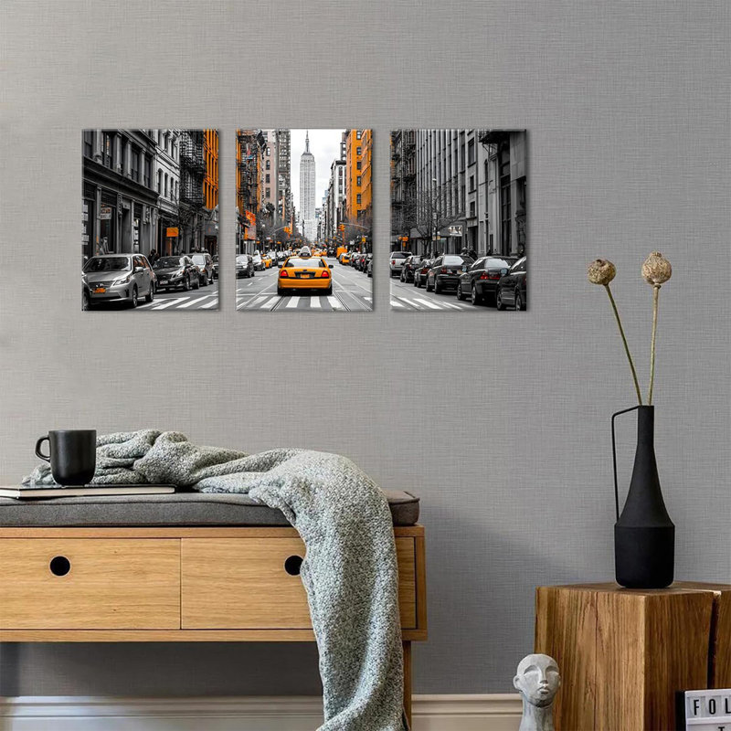 3 Piece Wrapped Canvas Print
