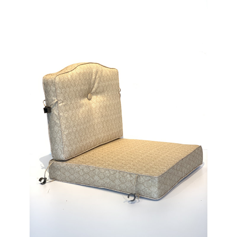 Coussin de siège/dossier d’extérieur, Crème