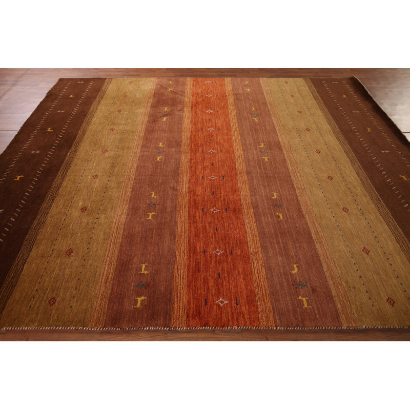 Tapis oriental à petits animaux Gabbeh 8 x 10