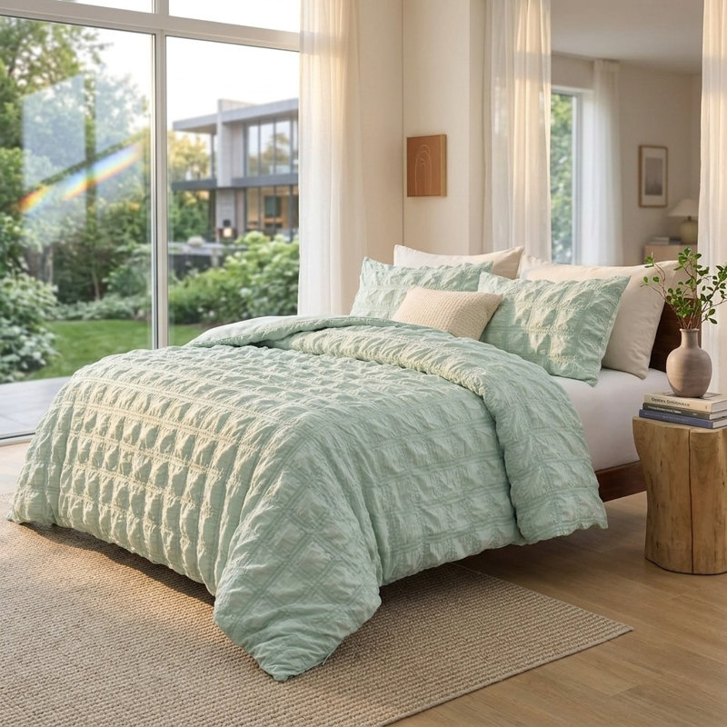 EMJAY Duvet Cover Set with Pillowcases