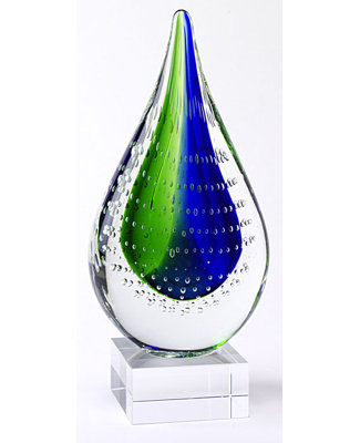 Teardrop on Base Centerpiece Sculpture