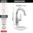 Trinsic Single Hole Bathroom Faucet with Drain Assembly, Single Handle Bathroom Sink Faucet-335381039