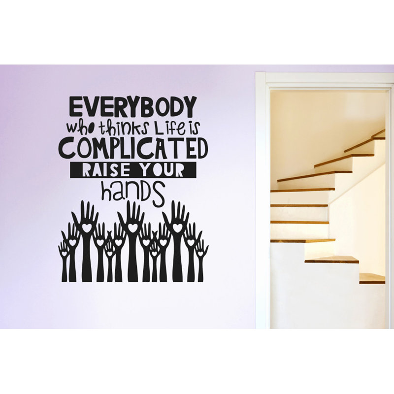 Non-Wall Damaging Wall Decal