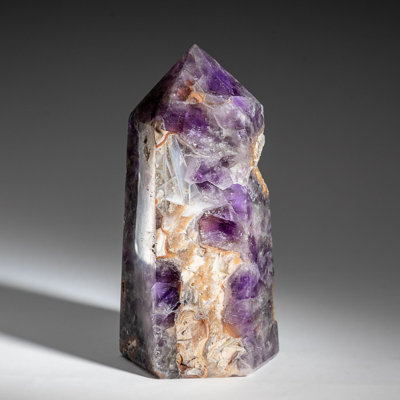 Astro Gallery of Gems Polished Amethyst Crystal Point from Brazil (2.6 ...