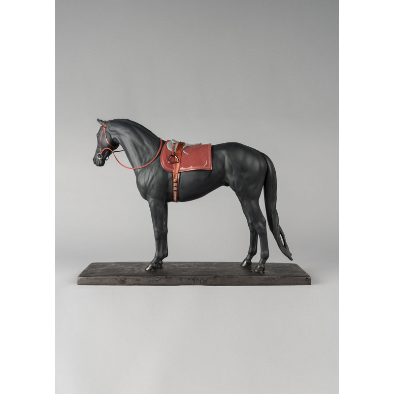 English Purebred Horse Figurine