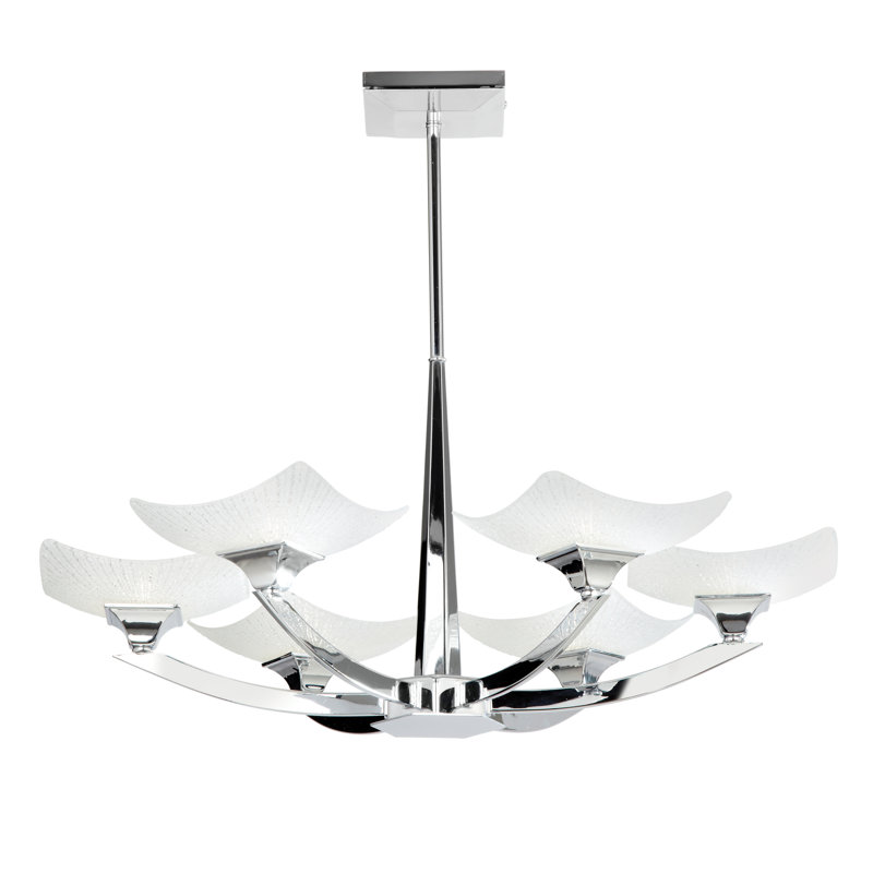 Briana 6 - Light Shaded Chandelier