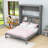 Murphy Bed with Mattress Holder and Slats-687782638-687782637