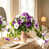 Purple and White