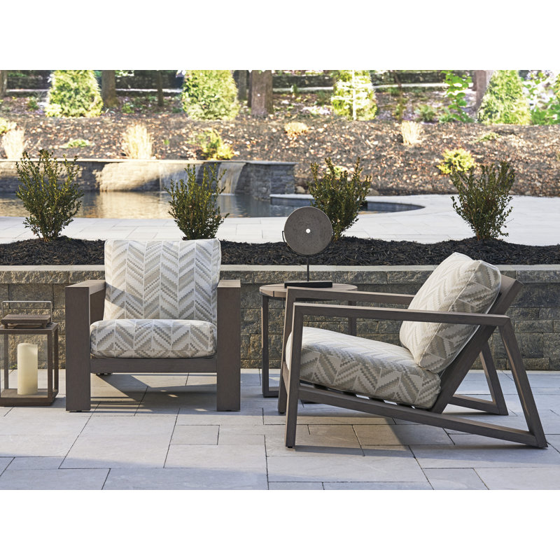 Mozambique Teak Patio Chair with Cushions