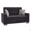 Causeuse convertible avec rangement en microfibre Collection-1765784357