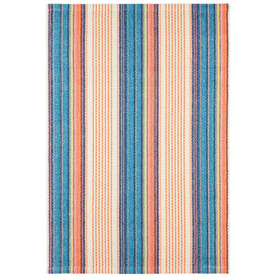 Tapis en coton tissé à la main Sloane