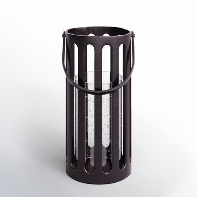 Avelar Aluminum Lantern Candle Holder
