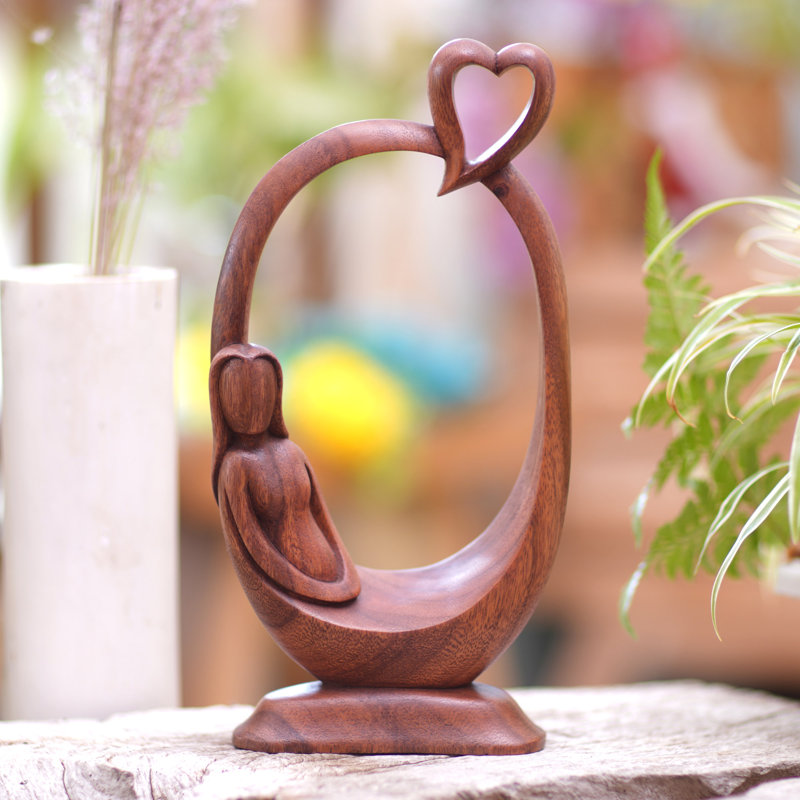 Statuette en bois Orren