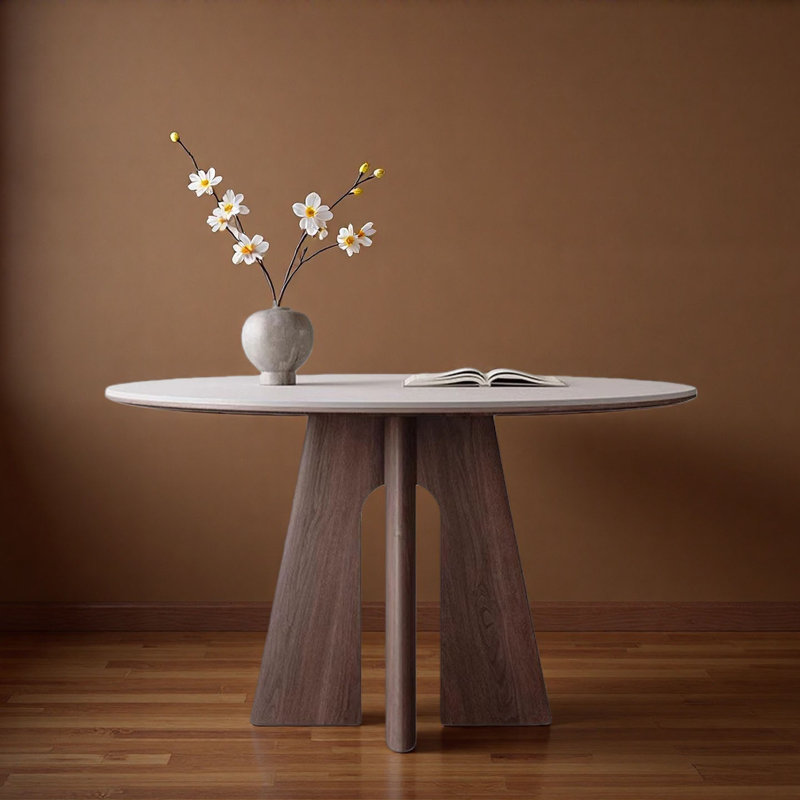 Table de salle à manger White, H 29,5 po x L 53,1 po x l 53,1 po