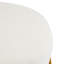 Repose-pieds rond blanc Modish-1200040108-1200040111