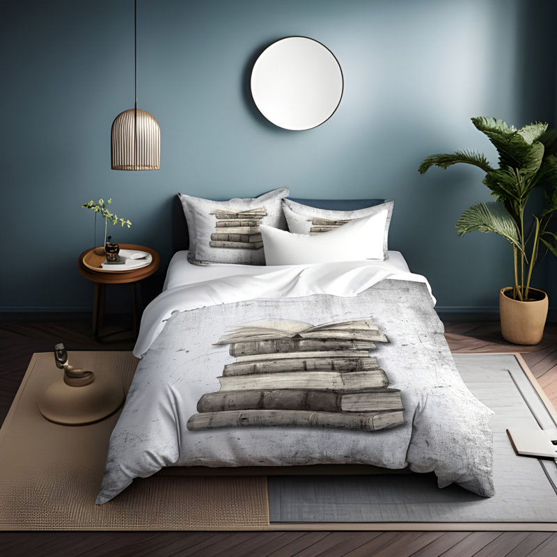 Ensemble de housse de couette, Housse de couette pour très grand lit et 2 très