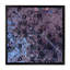 Cercle grunge mauve et noir, reproduction d'art sur toile-680210349-680210348