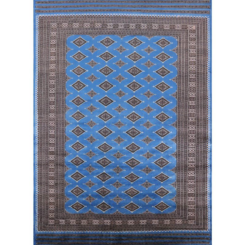 Janiyah Oriental Indoor Rug, Round 8'
