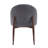 Westin Mid-Century Modern Fabric Upholstered Dining Chair With Iron Frame And Tapered Legs-1096047744