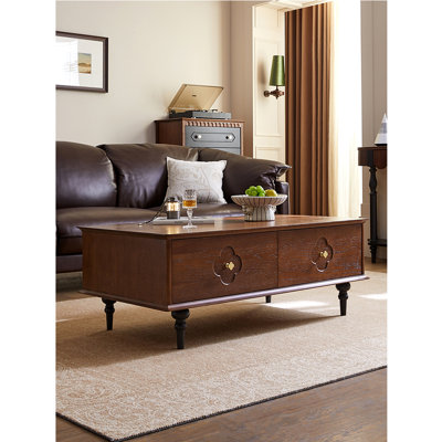 French Retro Minimalist Style Coffee Table