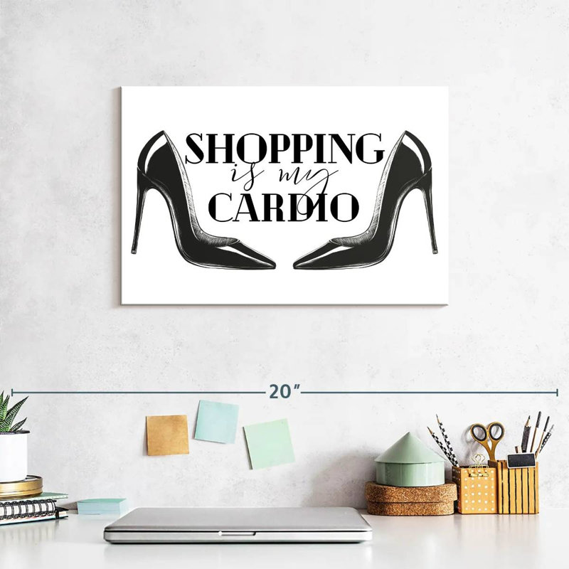 Shopping Cardio Typography