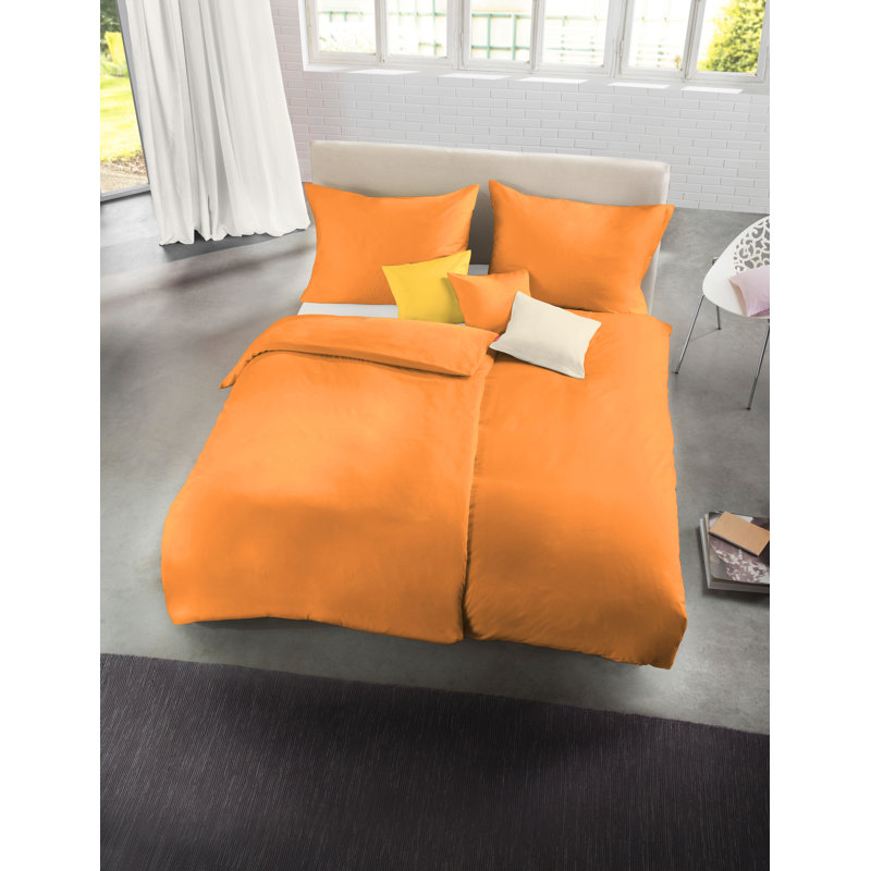 Uni-Colours 100% Cotton 200 TC Duvet Cover Set, 200 x 220cm Duvet Cover + 1 Pillowcase, Aqua