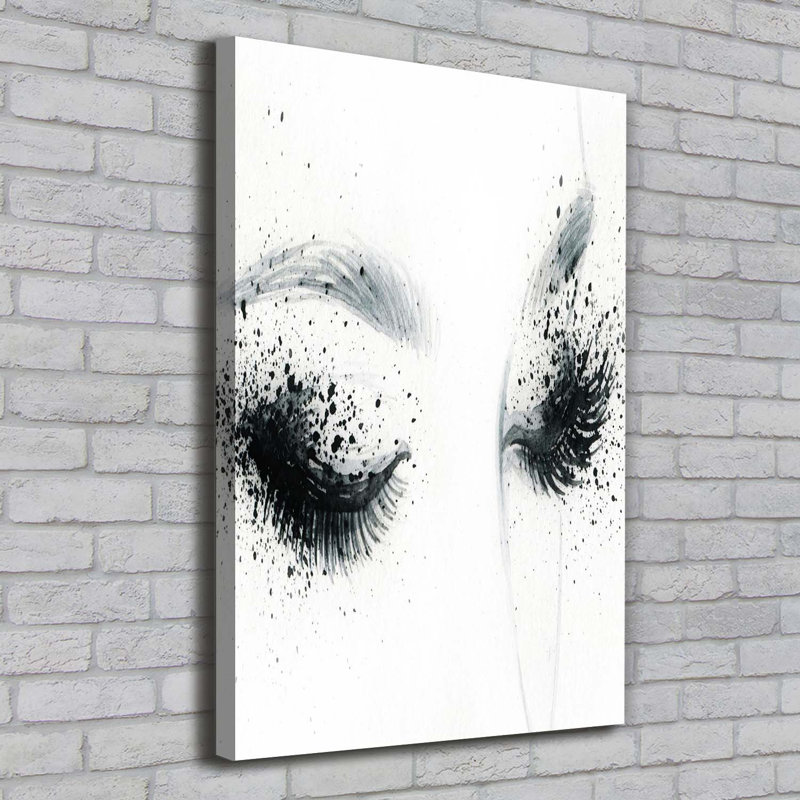 Makeup - Wrapped Canvas Print