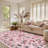 Insect Print Washable Rugs for Living Room Ultra-Thin Non-Slip Modern Bedroom Large Carpet-821324873