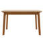 Table de salle à manger en bois avec quatre pieds robustes