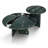 2-Piece Round Nesting Coffee Table Set
