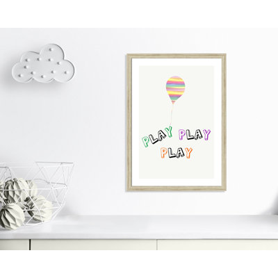 Play Play Play, impression sur papier