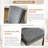 Double-Layer Cushioned Upholstered Dining Chairs-1864895590-1858203714