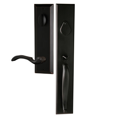 Ensemble de poignées factices avec levier Sable Bravura 980G-903 en bronze huilé - L