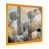 Impression dorée sur toile encadrée