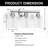 Higginson 3 - Light Dimmable Vanity Light-1398578587