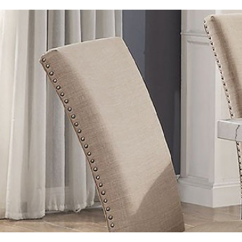 Annah 20.5'' H Upholstered Dining Chair, Beige