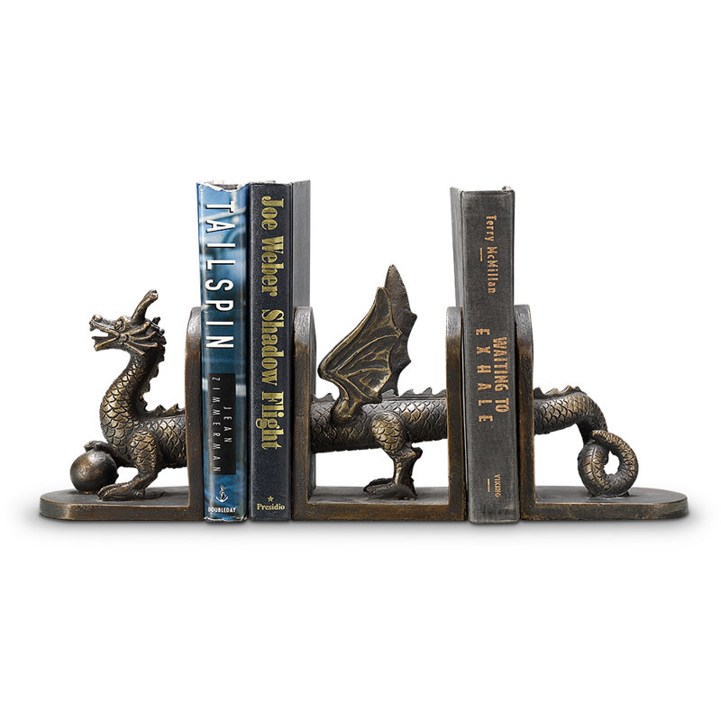 Dragon Bookends