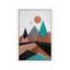 Copper Mountains - Floater Frame Print on Canvas-1788063670-1788063668