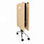 Table de formation mobile pliable avec prises électriques, table de conférence modulaire pour 6 à 8 personnes-2002562133